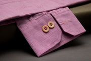 Elegant Pink Cotton Shirt